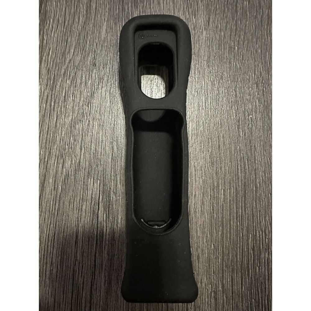 Nintendo Wii‎ MotionPlus Remote Silicone Skin Cover Black OEM